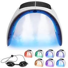 Maschera Viso LED Professionale Pieghevole Deciniee