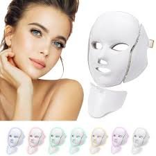 Maschera LED Viso 7 Colori: Fototerapia Professionale