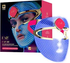 Maschera Viso LED RGB 201 - Fototerapia Anti-Età